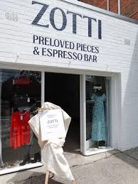 Zotti Preloved Pieces and Espresso Bar storefront in Healesville